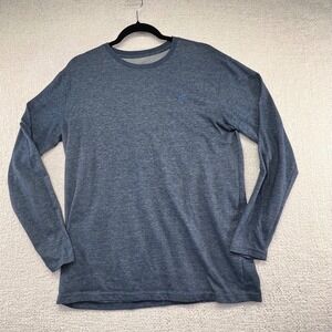 American Eagle Men's Long Sleeve Shirt Blue AS&Co Casual Crew‎ Neck Everyday Top